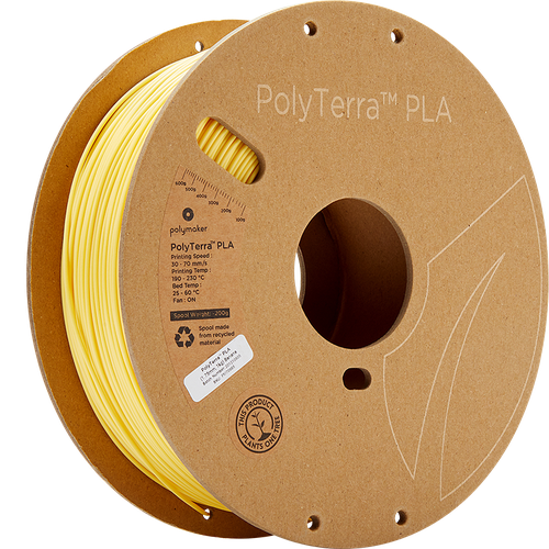 Lulzbot Polymaker PolyTerra PLA Filament (1.75mm, 1kg Spool)