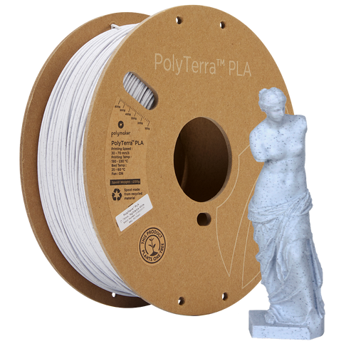 LulzBot PolyTerra PLA Filament for High-Strength Matte Prototyping