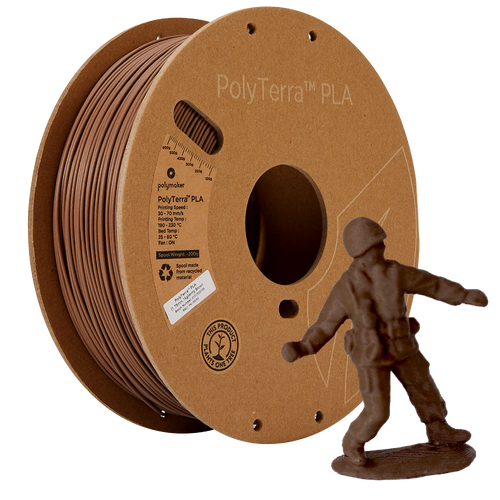 LulzBot PolyTerra PLA Filament for High-Strength Matte Prototyping