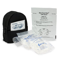 First Aid Only CPR Mask, 4 Gloves, 1 Wipe Mini Backpack(Pack of 50)