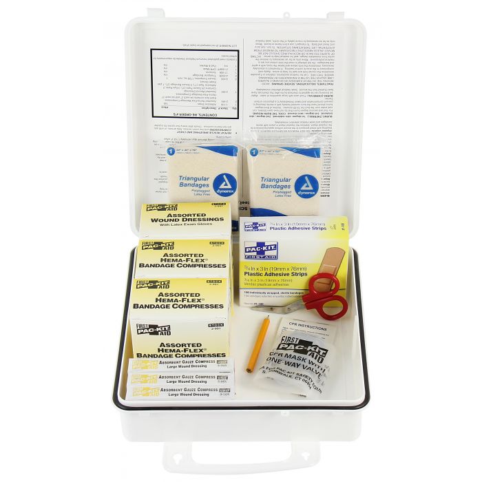 First Aid Only National School Bus First Aid Kit | Gasketed Metal Case