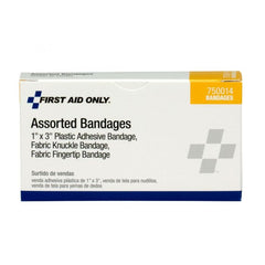 First Aid Only Assorted Bandages, Unit Box