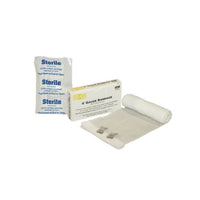 First Aid Only 4" Sterile Stretch Compressed Gauze Rolls, 1 Per Box(Pack of 150)