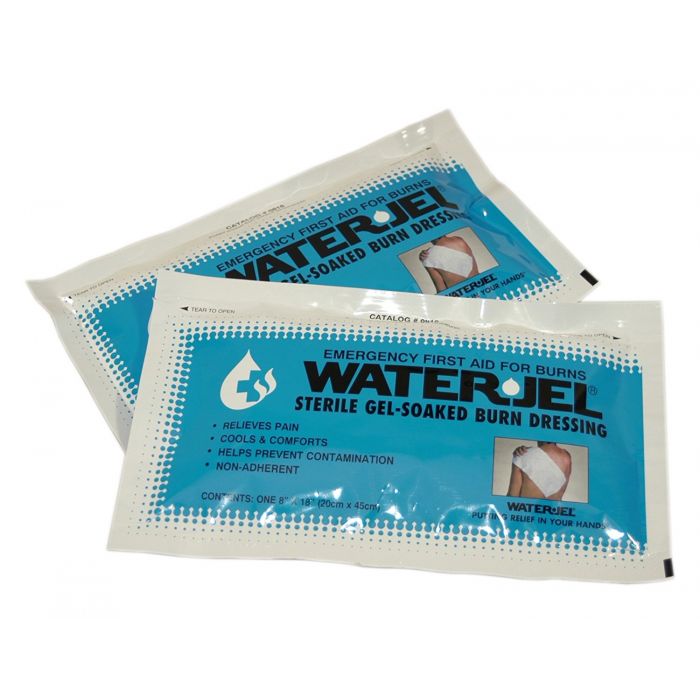 First Aid Only 8" x 18" Sterile Gel-Soaked Burn Dressing