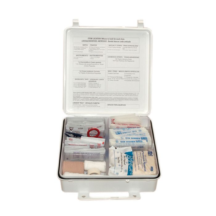 First Aid Only 50-Person Contractor First Aid Kit with Custom Logo Option