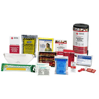 First Aid Only American Red Cross Deluxe Personal Safety Emergency Pack(Pack of 18)