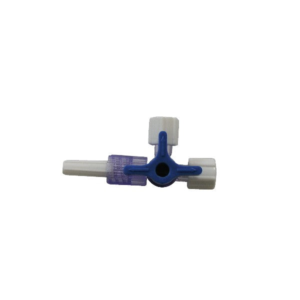Jorgensen Labs JorVet 3-Way Stopcock | Precision Fluid Directional Control Valve