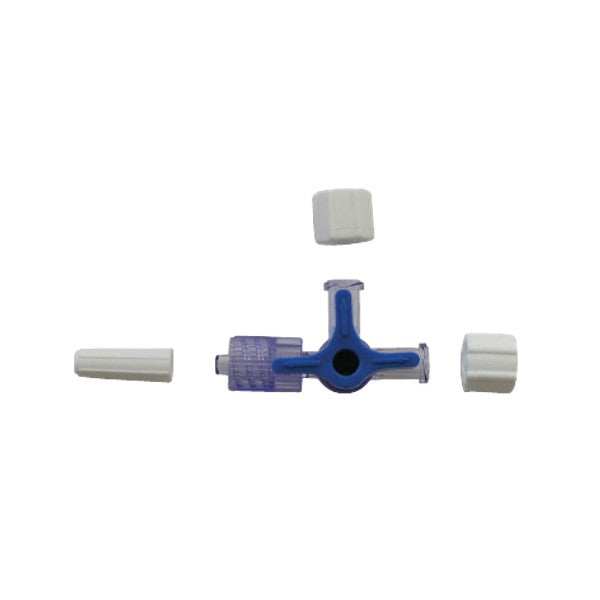 Jorgensen Labs JorVet 3-Way Stopcock | Precision Fluid Directional Control Valve