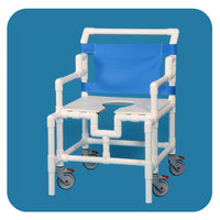 IPU Flat Seat Bariatric Shower Chair