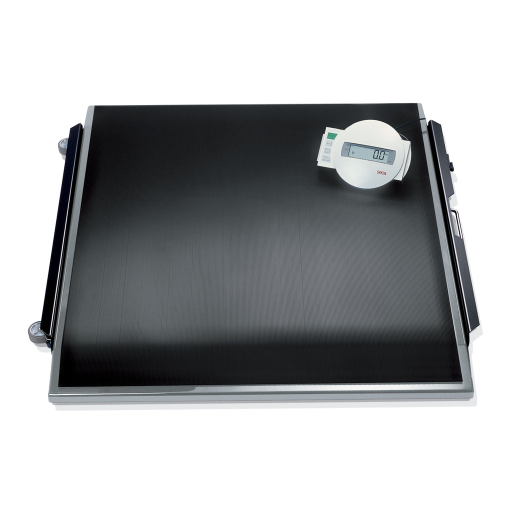 SECA 674 High Capacity Digital Platform Scale with Transport Castors