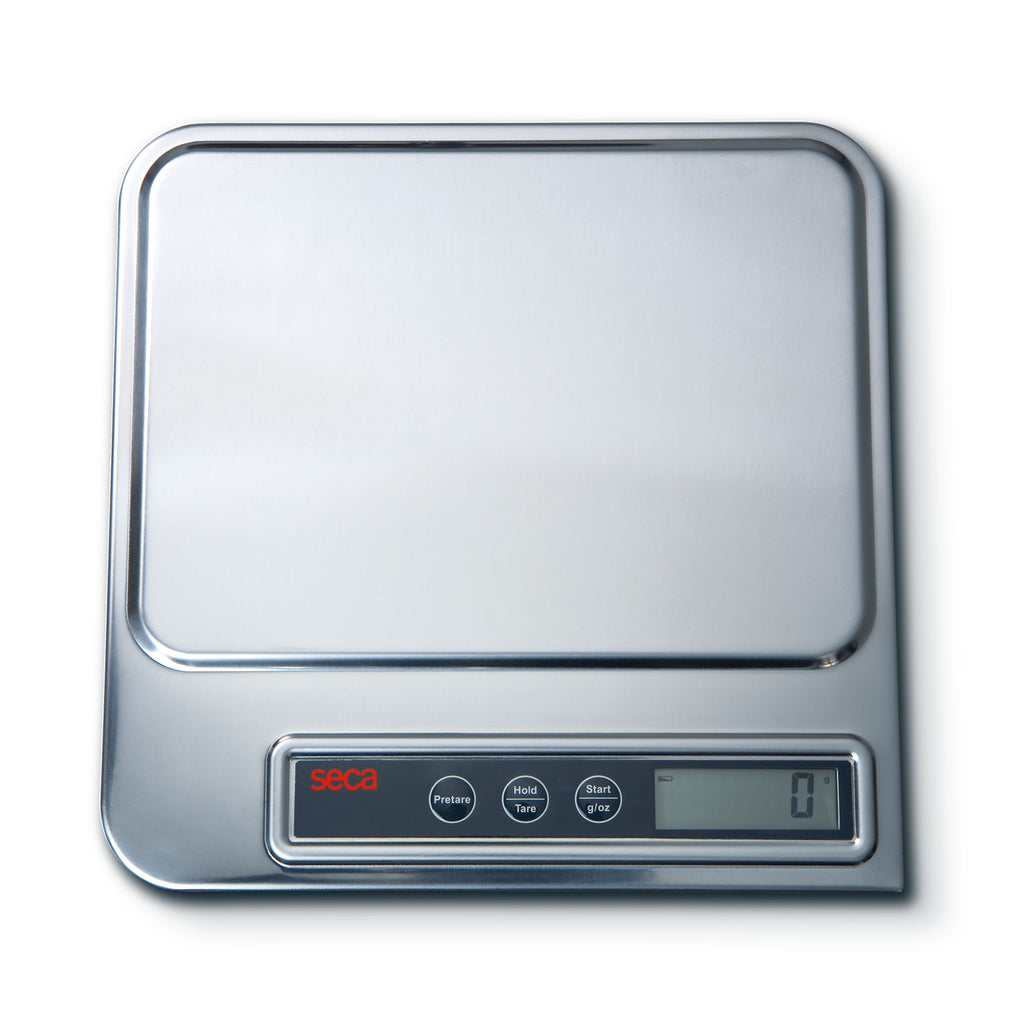 SECA 856 Digital Organ and Diaper Scale with Stainless Steel Cover