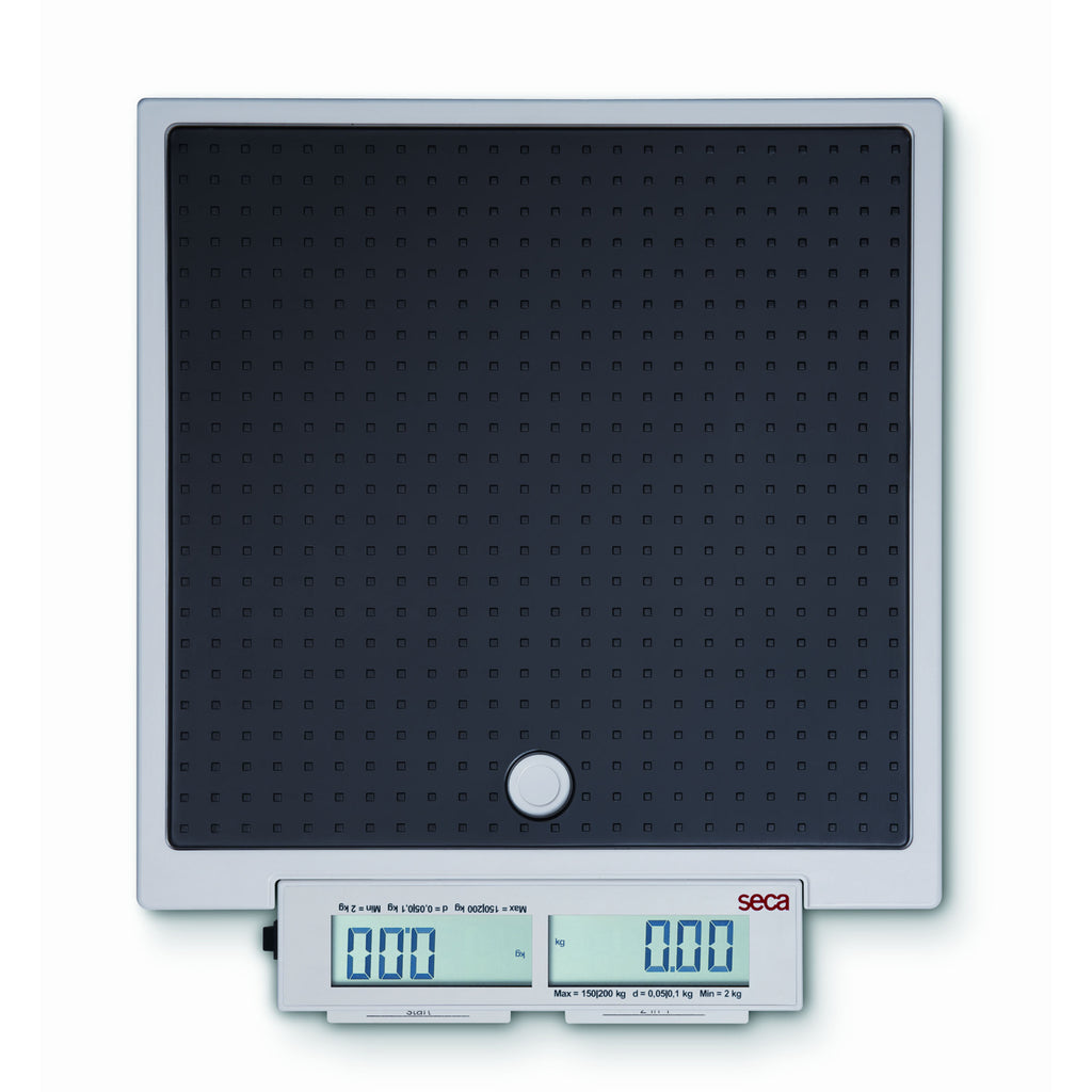 SECA 874 Flat Scale for Mobile Use with Push Buttons and Double Display