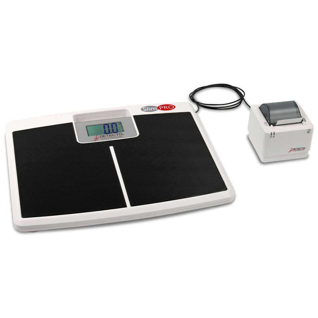 Detecto SlimPro Low-Profile Talking Digital Scale - 400 lbs. Capacity