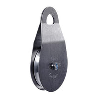 PMI® SMC/RA 4" Pulley, Stainless Steel Side Plates, Oilite, NFPA-G