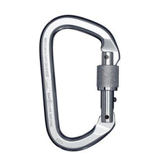 SMC Locking D Aluminum Carabiner