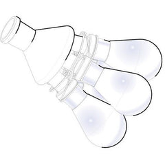 Scilogex Distillation Spider for 5 x 50ml Flasks, NS 24/40