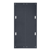 Justrite™ 44" x 96" TrakMat® Ground Protection Mat, One Smooth Side, 90 Ton Capacity