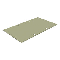 Justrite™ 44" x 96" TrakMat® Ground Protection Mat, One Smooth Side, 90 Ton Capacity