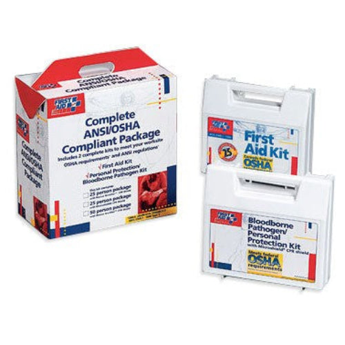 First Aid Only 50 Person Complete OSHA Compliance First Aid Kit
