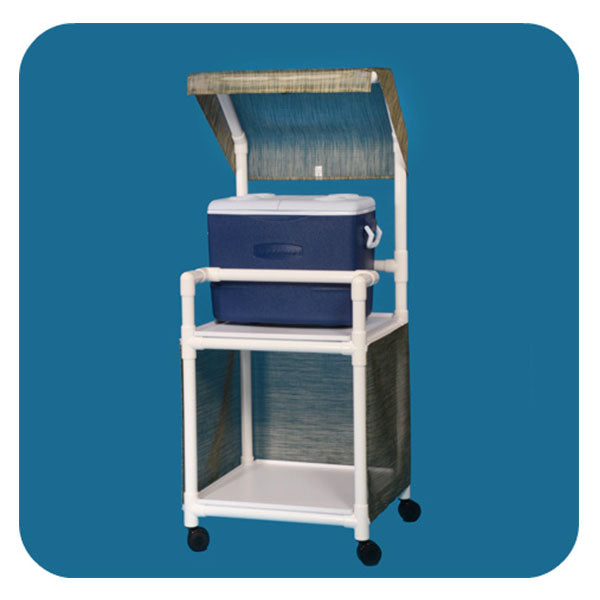 IPU Standard Line Ice Cart with Canopy | Mobile Antimicrobial Hydration Station