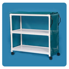 IPU 2-Shelf Standard Line Linen Cart
