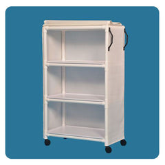 IPU 3-Shelf 36" x 20" Standard Line Linen Cart