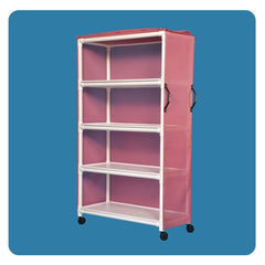 IPU 4-Shelf Standard Line Linen Cart