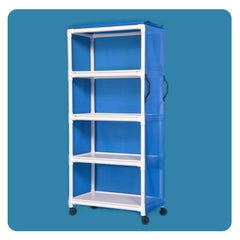 IPU 4-Shelf 36" x 20" Standard Line Linen Cart