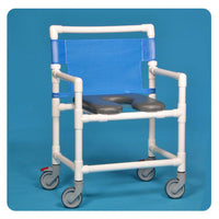 IPU Oversize Open Front Soft Seat Shower Chair