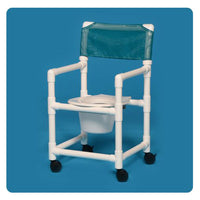 IPU Standard Line Slant Seat Shower Commode Chair with Pail