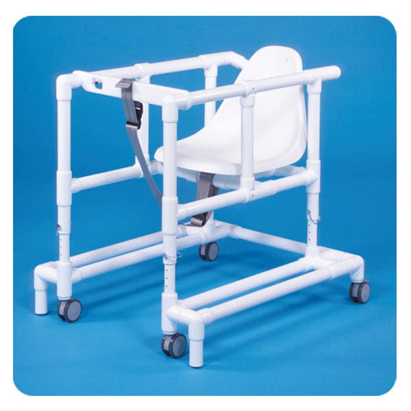 IPU Standard Line Walker | Antimicrobial PVC Mobility Aid for Institutional Patient Care