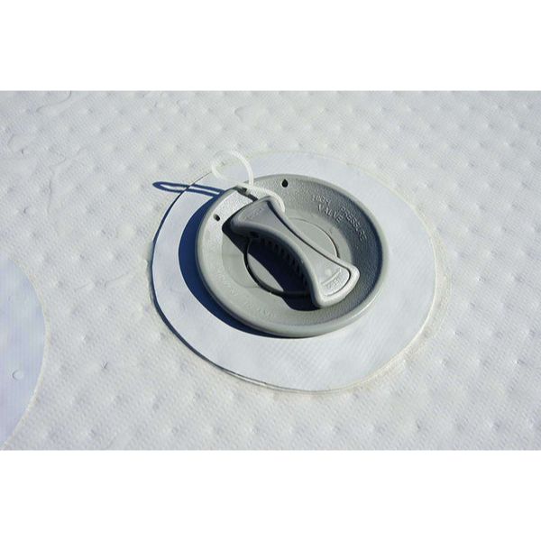 Swimline Solstice 8 x 5 ft. Inflatable Floating Lounge Dock