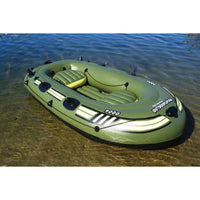 Solstice Outdoorsman 4-Person 9' Fishing Inflatable Boat