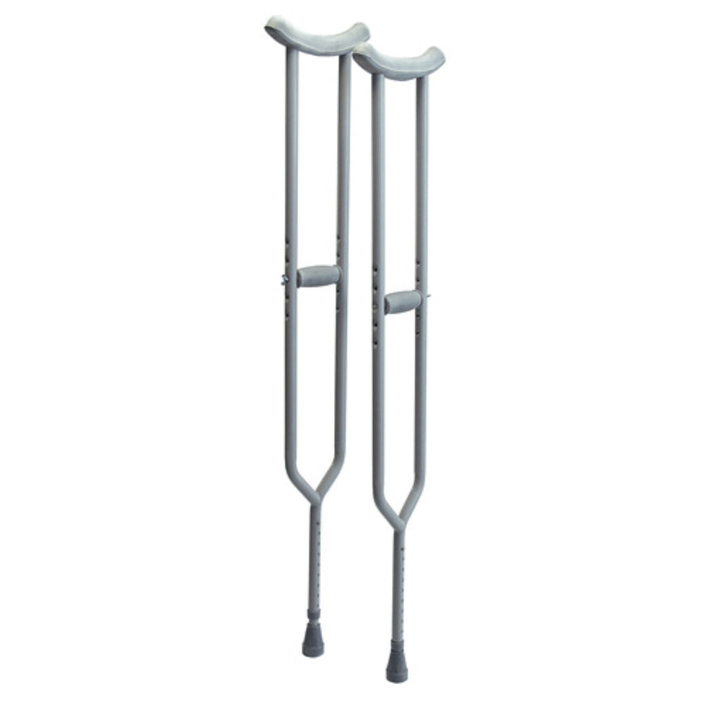 Graham Field Bariatric Imperial Steel Crutches - Heavy-Duty Mobility Support (1 Pair)