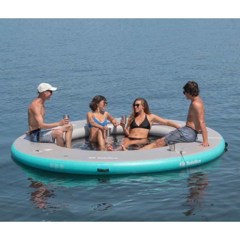 Solstice 10'x10' Inflatable Circular Mesh Dock