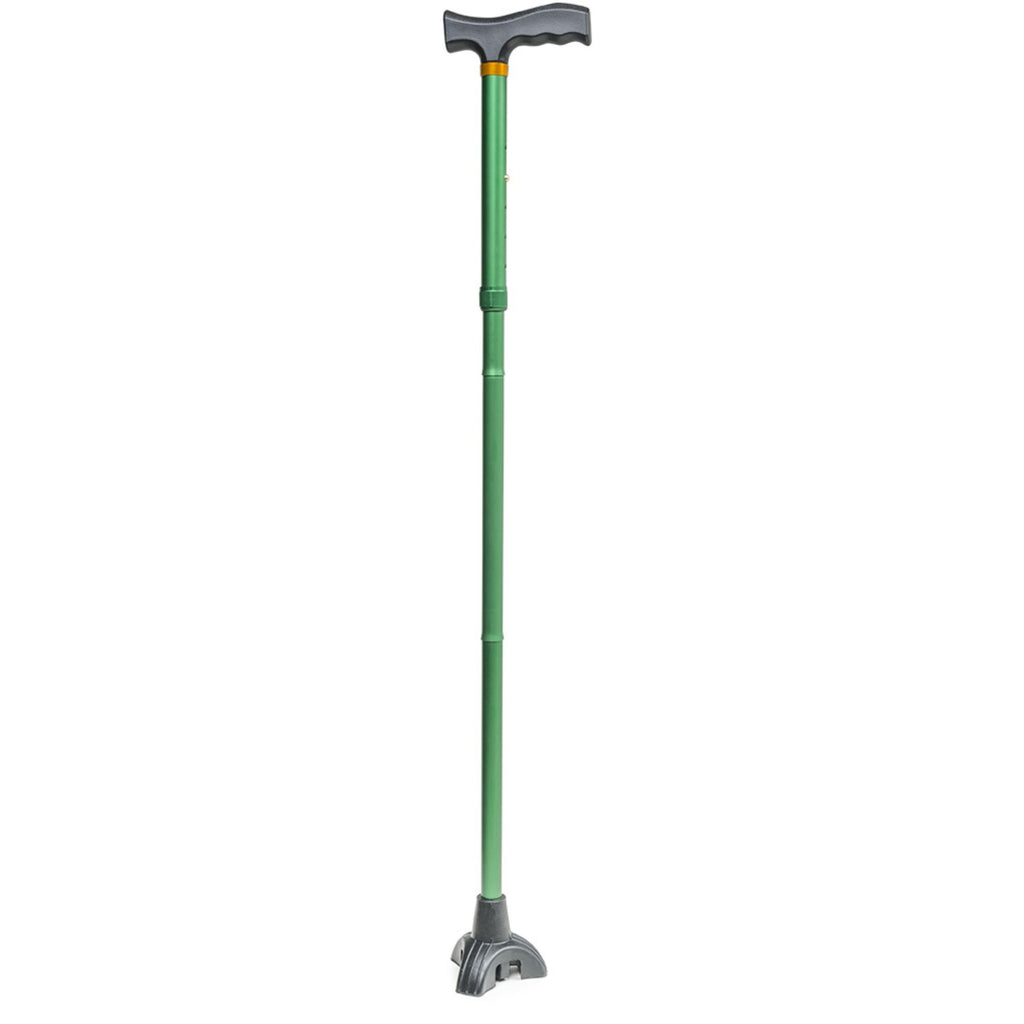 Graham Field Tri-Step Folding Cane, Height Adjustable Stability Aid, 4/Case