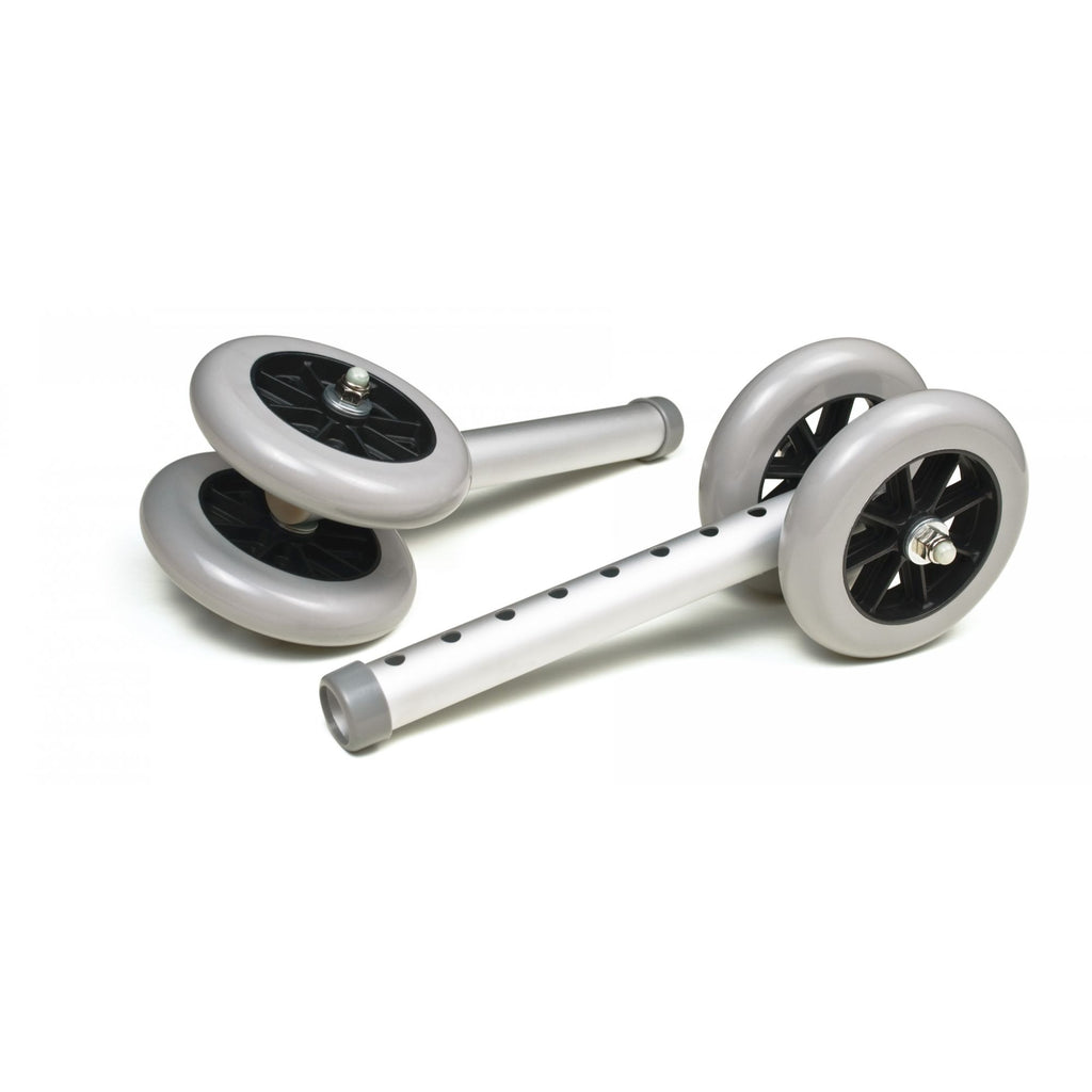 Graham Field Fixed Walker Replacement Wheels - Pair