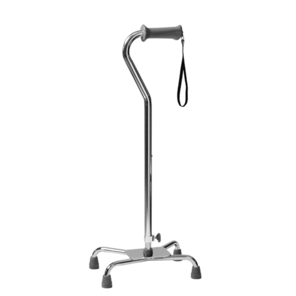 Graham Field Lumex Silver Collection Low Profile Quad Canes - Ortho-Ease Grip