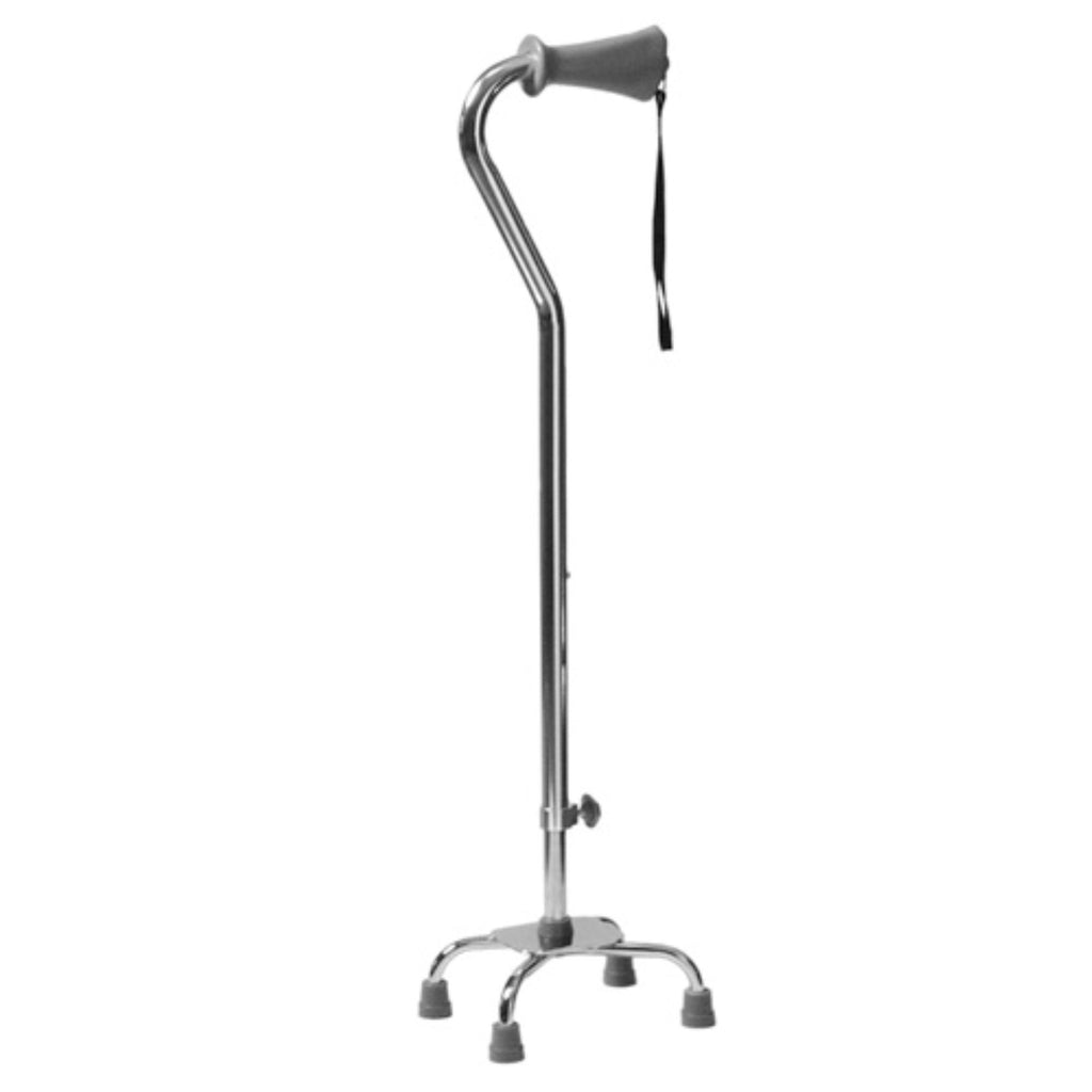 Graham Field Lumex Silver Collection Low Profile Quad Canes - Ortho-Ease Grip