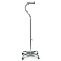 Graham Field Lumex Silver Collection Low Profile Quad Canes 4/Case