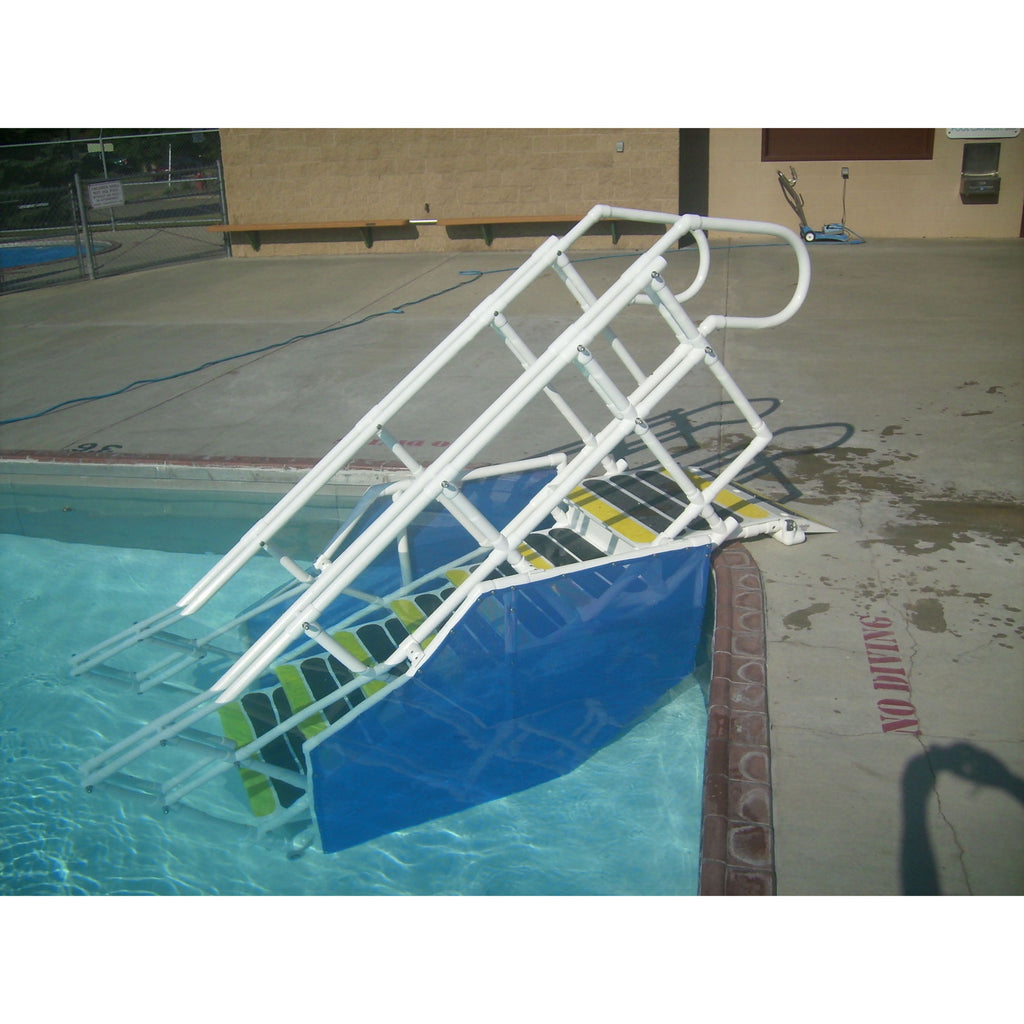 AquaTrek ADA Compliant Portable Pool Steps – Accessible Aquatic Entry System