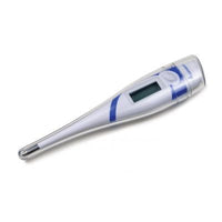 Digital Thermometer, Flexible Tip - Oral / Rectal / Under Arm Probe Hand-Held