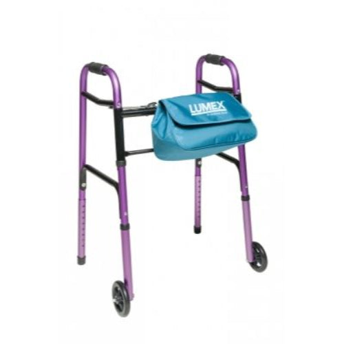 Lumex Mobility Walker & Cane Carry Pouch – Hands-Free Personal Storage for Walkers and Canes