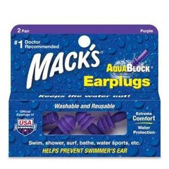 Sprint Aquatics Macks Aqua Block Earplugs