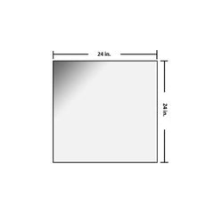Phillips Safety Radiation Shield Glass 2.0mm PB EQ 24" x 24"