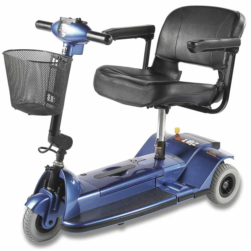 ZIP'R 3 Traveler 3-Wheel Long Range Portable Mobility Scooter
