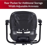 ZIP'R 4 Traveler 4-Wheel Long-Range Heavy Duty Portable Mobility Scooter