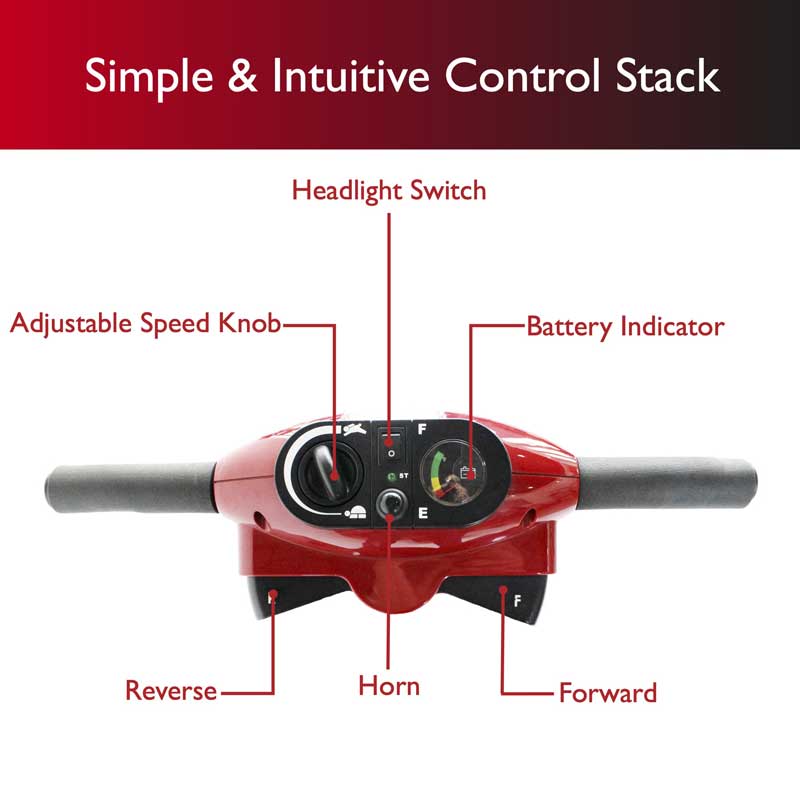 ZIP’R 4 Traveler — Portable 4-Wheel Long-Range Mobility Scooter for Professional Use