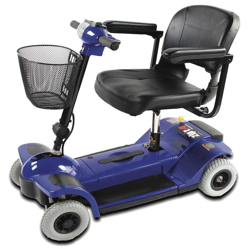 ZIP’R 4 Traveler — Portable 4-Wheel Long-Range Mobility Scooter for Professional Use